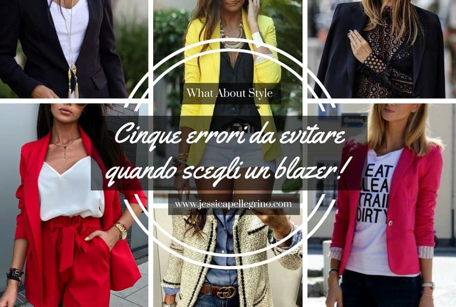 Cinque errori da evitare quando scegli un blazer